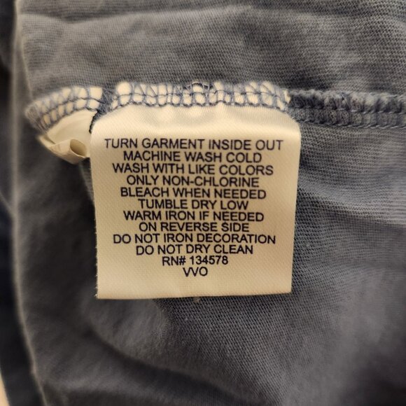 Vineyard Vines Long Sleeve T-Shirt Pocket Blue Winter Snowboarding Mens Medium‎ - Picture 10 of 12